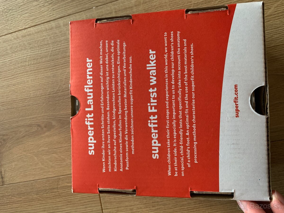 Kožené capačky Superfit, veľkosť 18 - 9