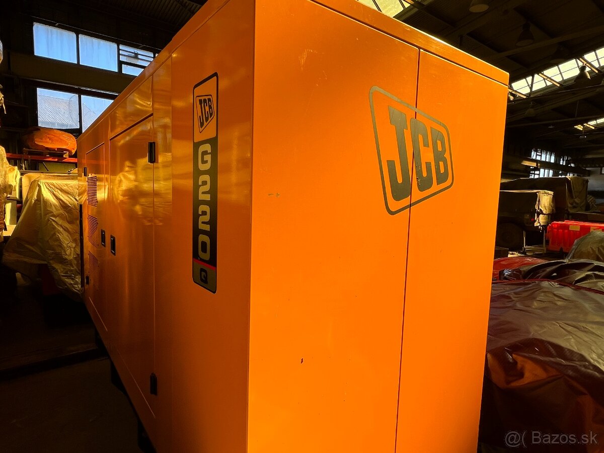 Elektrocentrála, generátor JCB G220Q, 2300 mth - 9