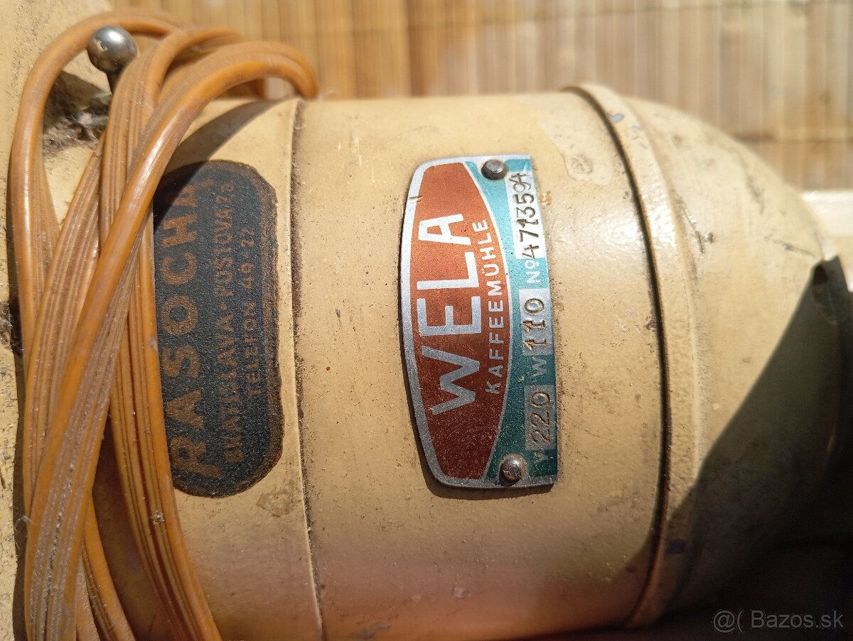 Predám veľmi starý elektrický mlynček na kávu - 9
