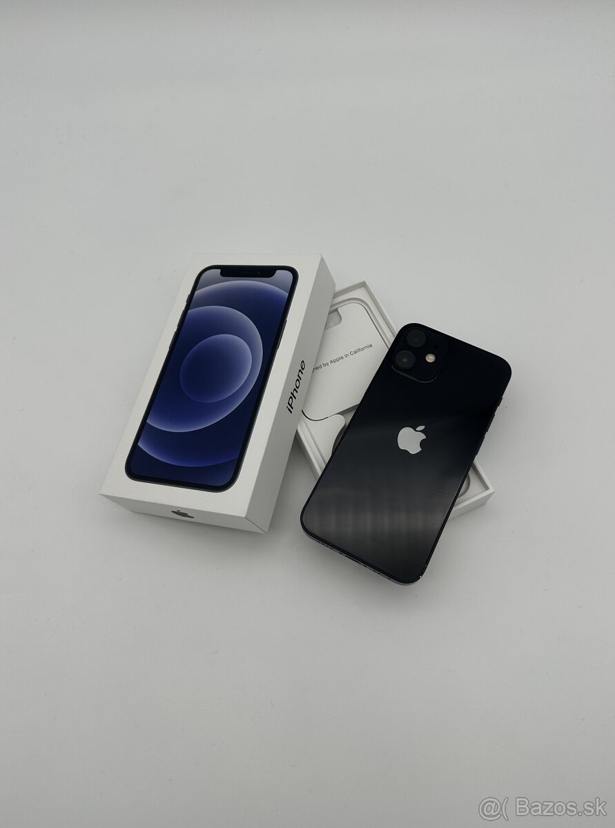 iPhone 12 Mini 128GB Black + ZÁRUKA - 9