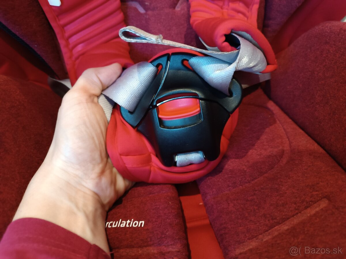 Autosedačka kappa espiro 9-36kg červená plus hnedá autosedač - 9