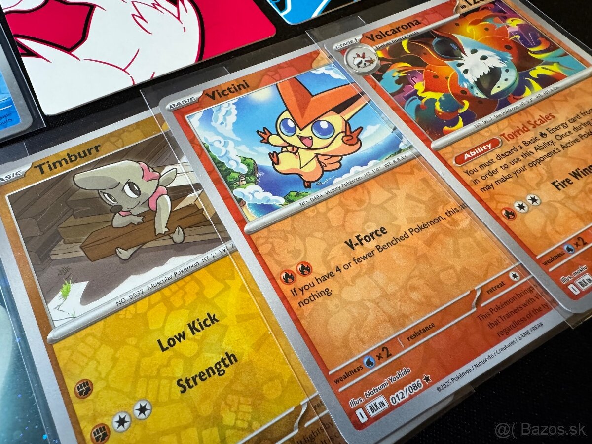 Pokemón MEGA balík (B): 100ks kariet v obaloch s EX + darček - 9