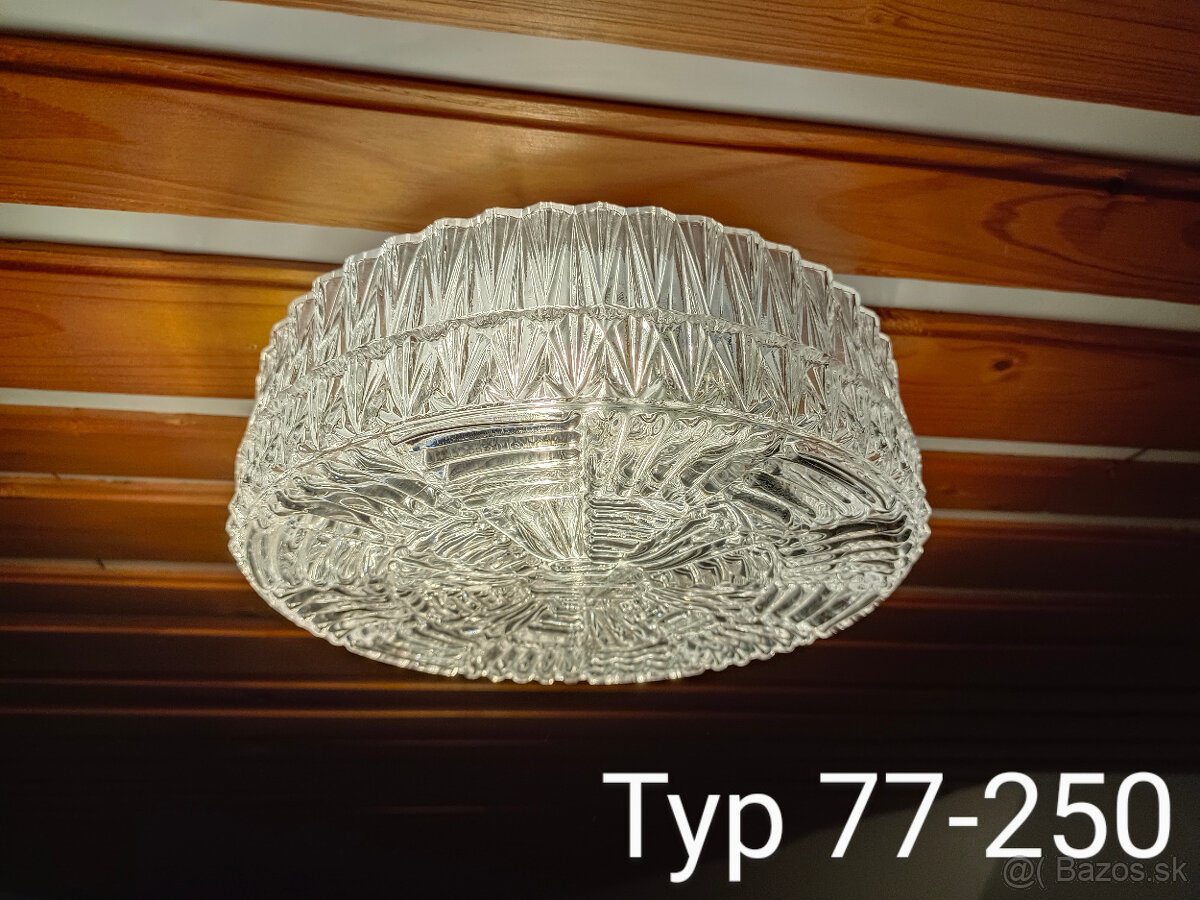 Retro křišťálová svítidla přísazná, na strop i na stěnu, - 9