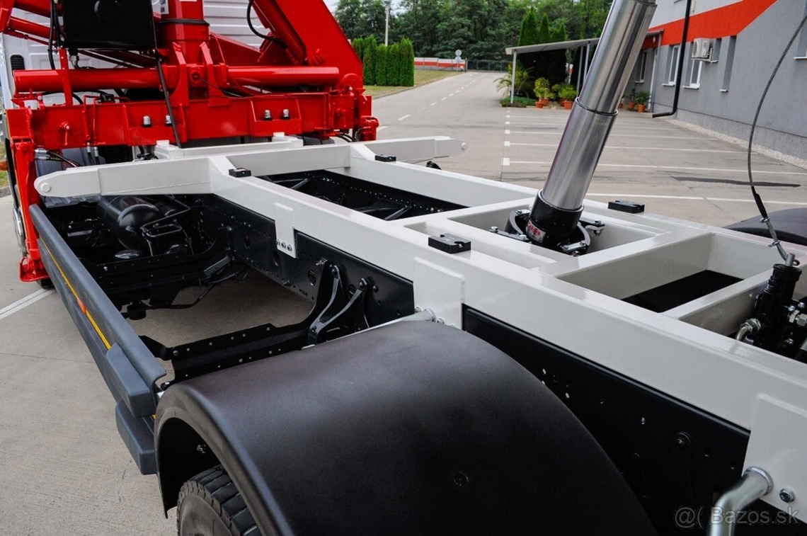 TROJSTRANNÝ SKLÁPAČ + HYDRAULICKÁ RUKA MERCEDES ATEGO 1218 - 9