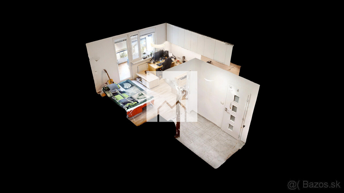 Garsónka s lodžiou, 31,7 m² – Bôrik, Žilina - 9