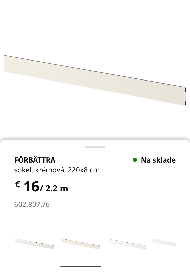 Krycie panely 62x80cm Förbättra kremove IKEA - 9