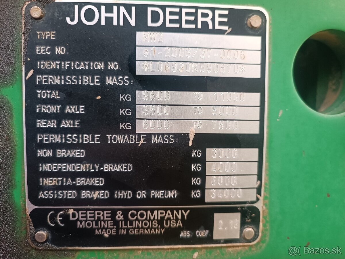 JOHN DEERE 6930 PREMIUM - 9