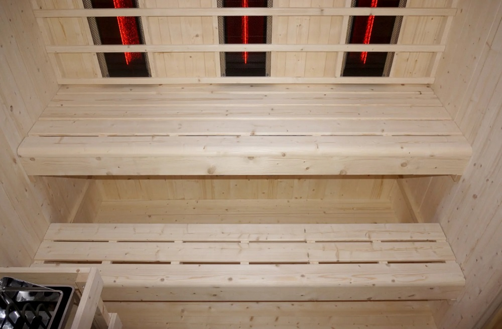 Sanotechnik - Vonkajšia kombinovaná sauna (Fínska / infra ) - 9