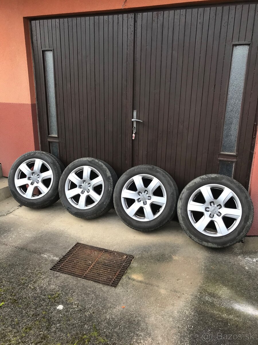 Predám elektrony 5 x 112 r 17 + letné pneumatiky zn. Pirelli - 9