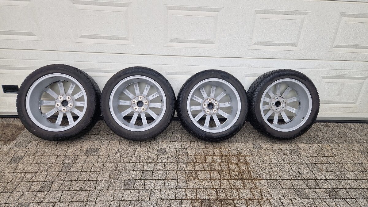 Zimná ALU VW sada 205/50 R17 , 5x112, VW Golf Vll - 9