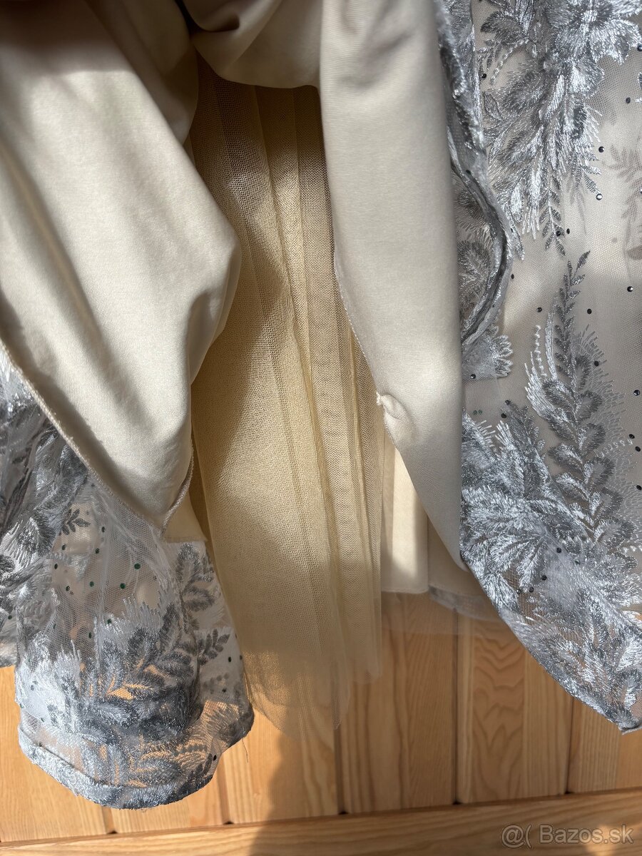 Spoločenské / svadobné šaty 42 - 9