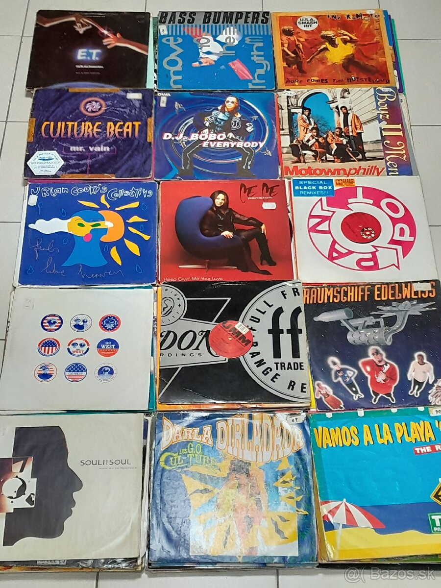 Vinyl Lp platne 90te roky disco pop soul - 9