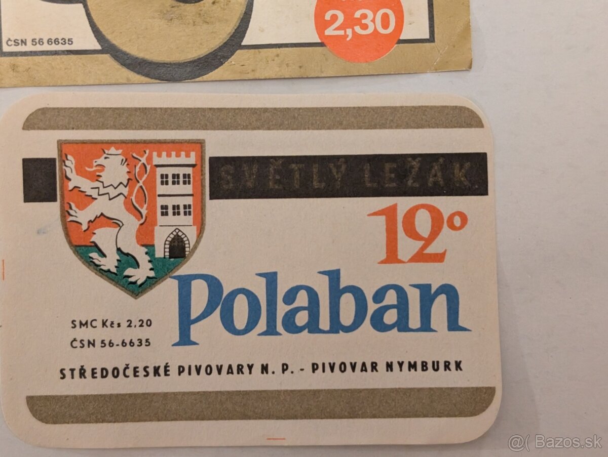 Retro pivné etikety - 9