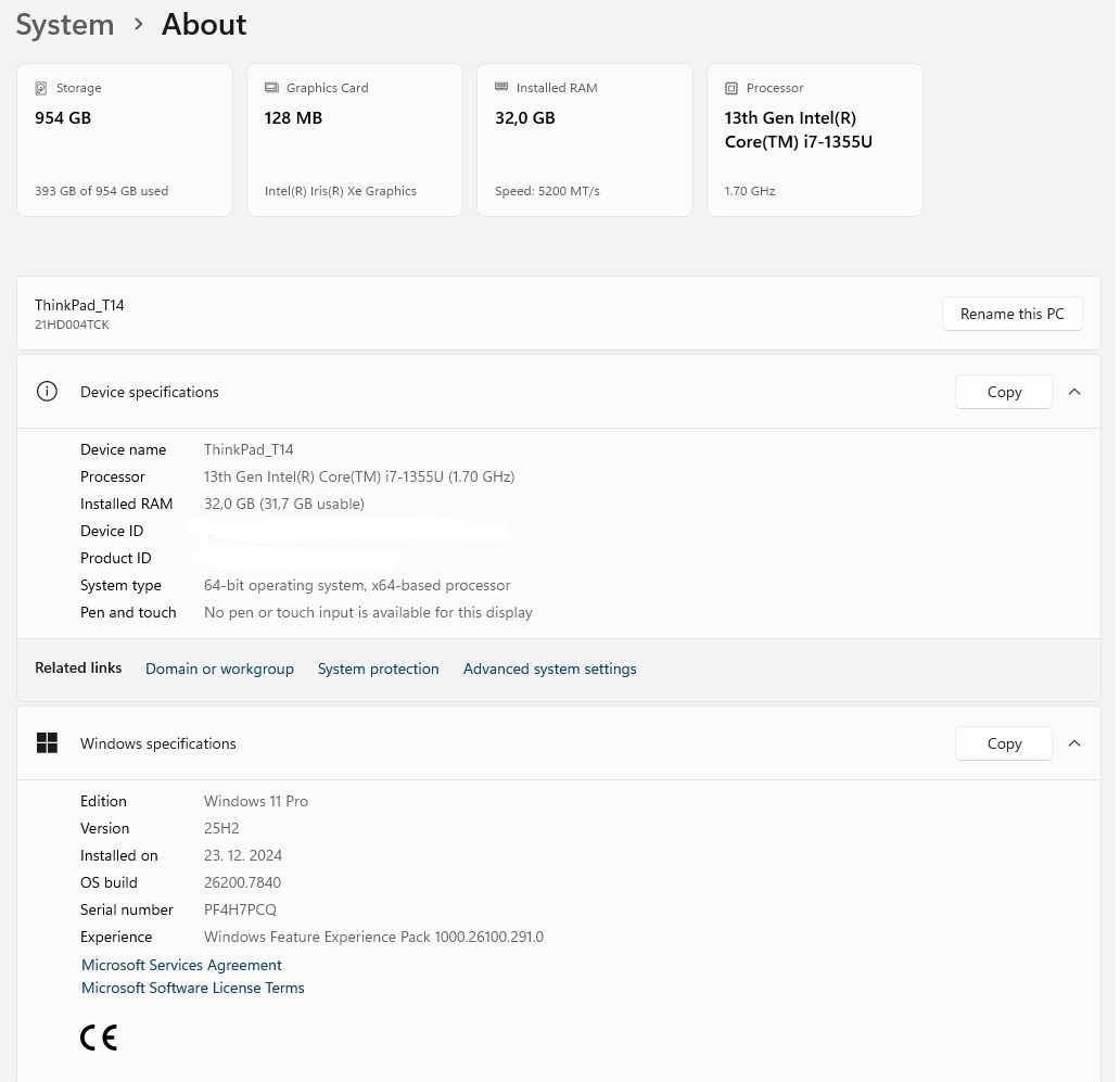 Lenovo ThinkPad T14 Gen 4 (21HD004TCK) - 9