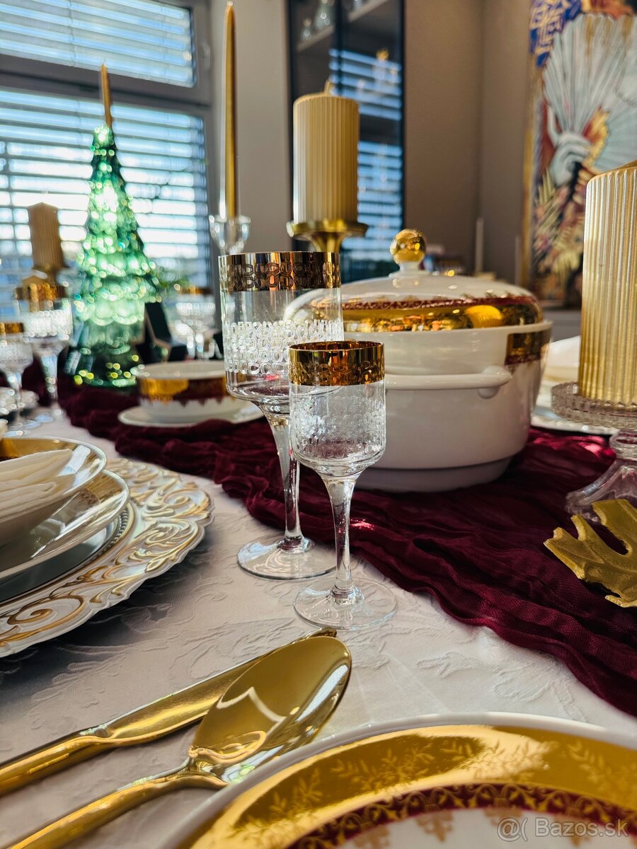 Retro krásna obedová súprava-posielam kurierom - 9