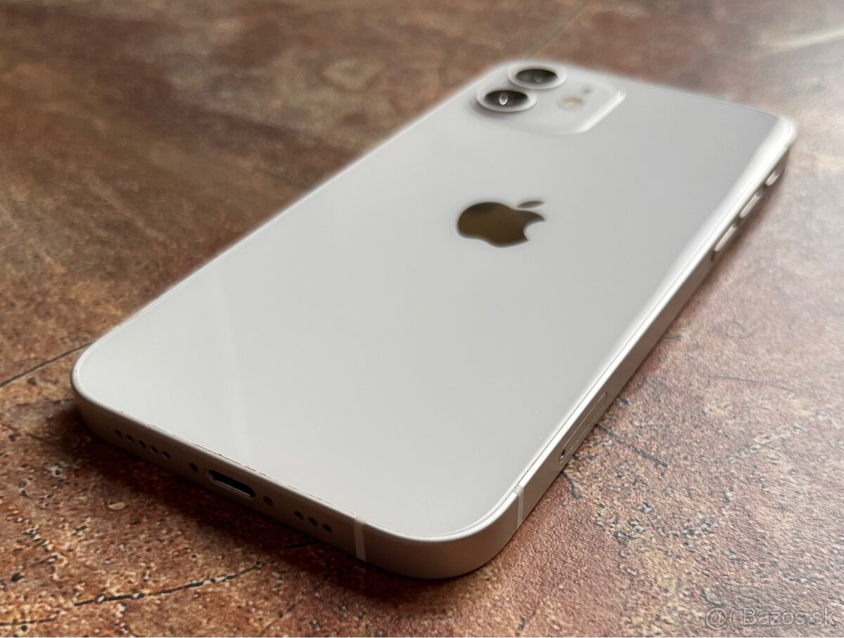 iPhone 12 White 128GB, TOP stav, 1.majiteľ - 9