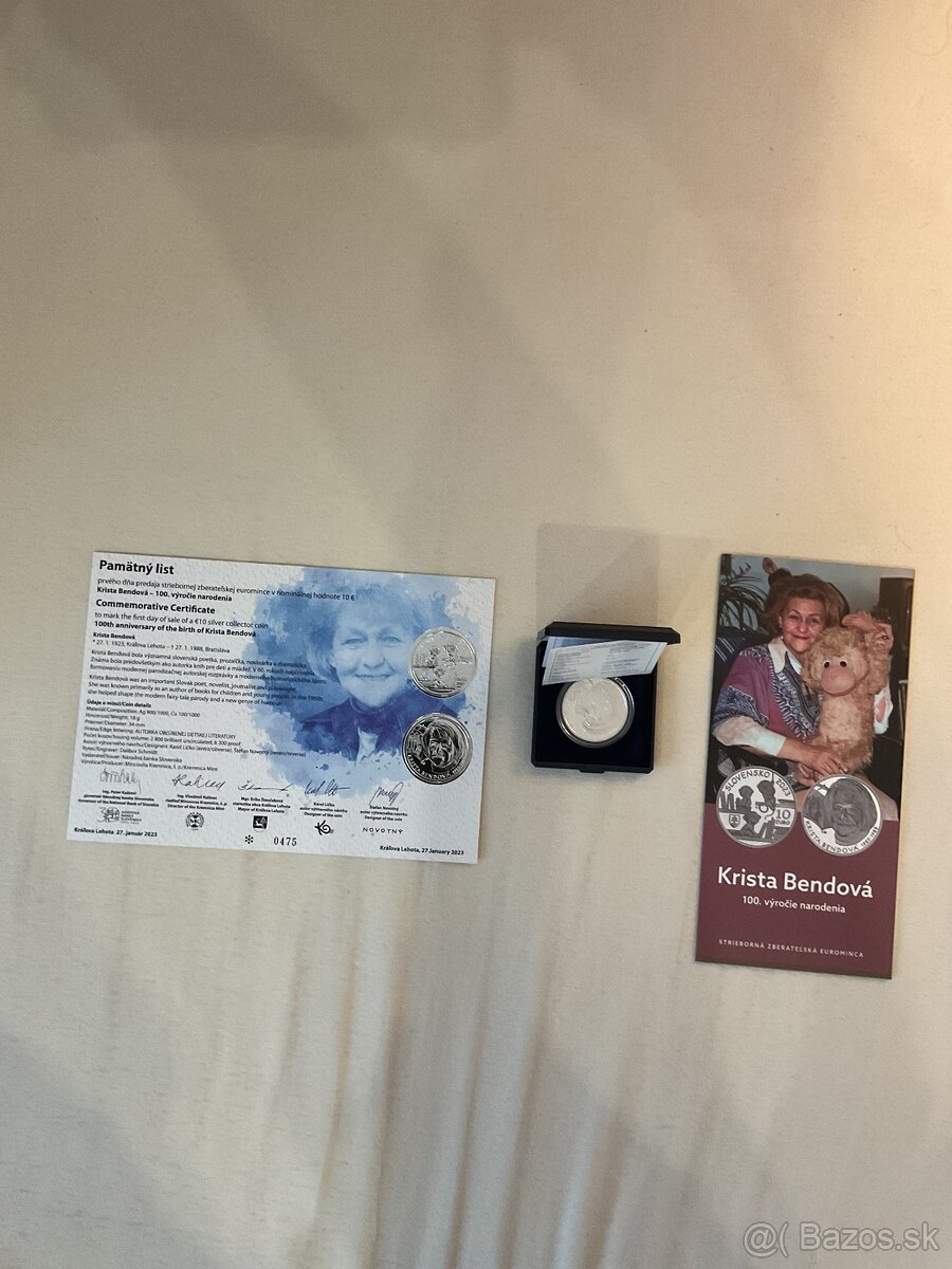 Predam 10€ a 20€ strieborne mince - 9