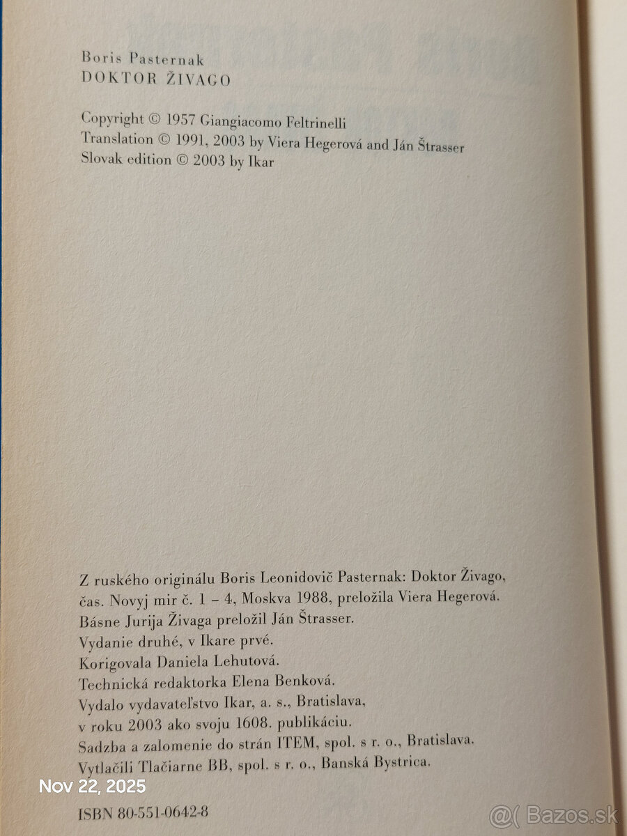 Ruska literatura Cechov, Pasternak, Tolstoj - 9