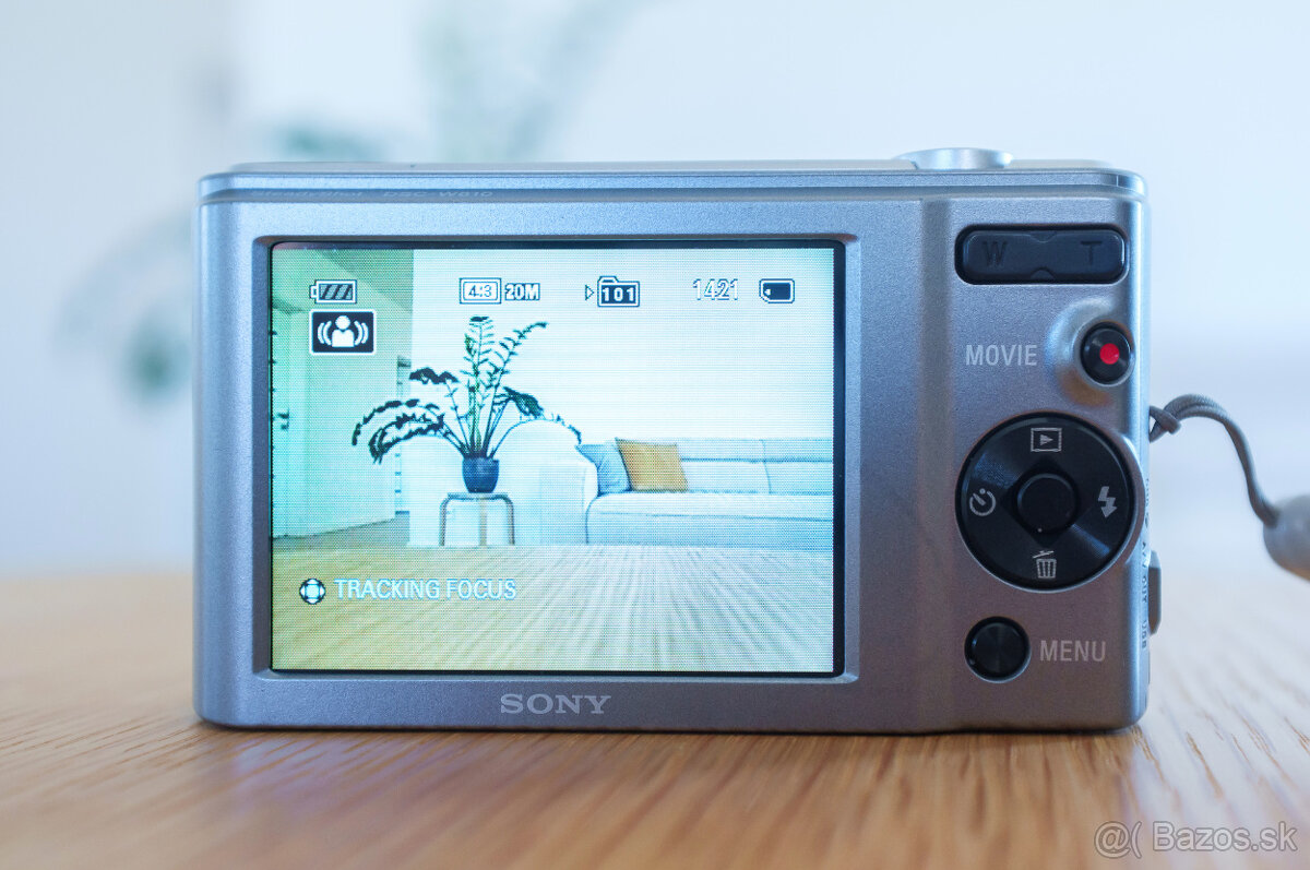 Sony Cyber-shot DSC-W810 šedý - 9