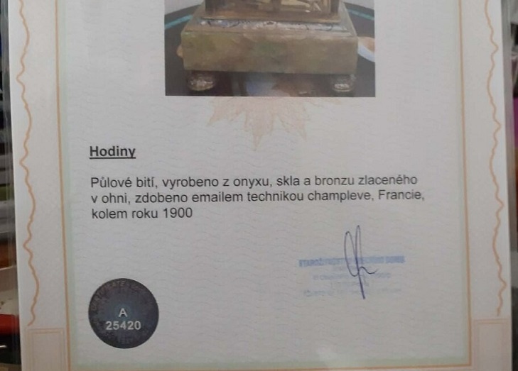Predam hodiny AURICOSTE s certifikatom - 9