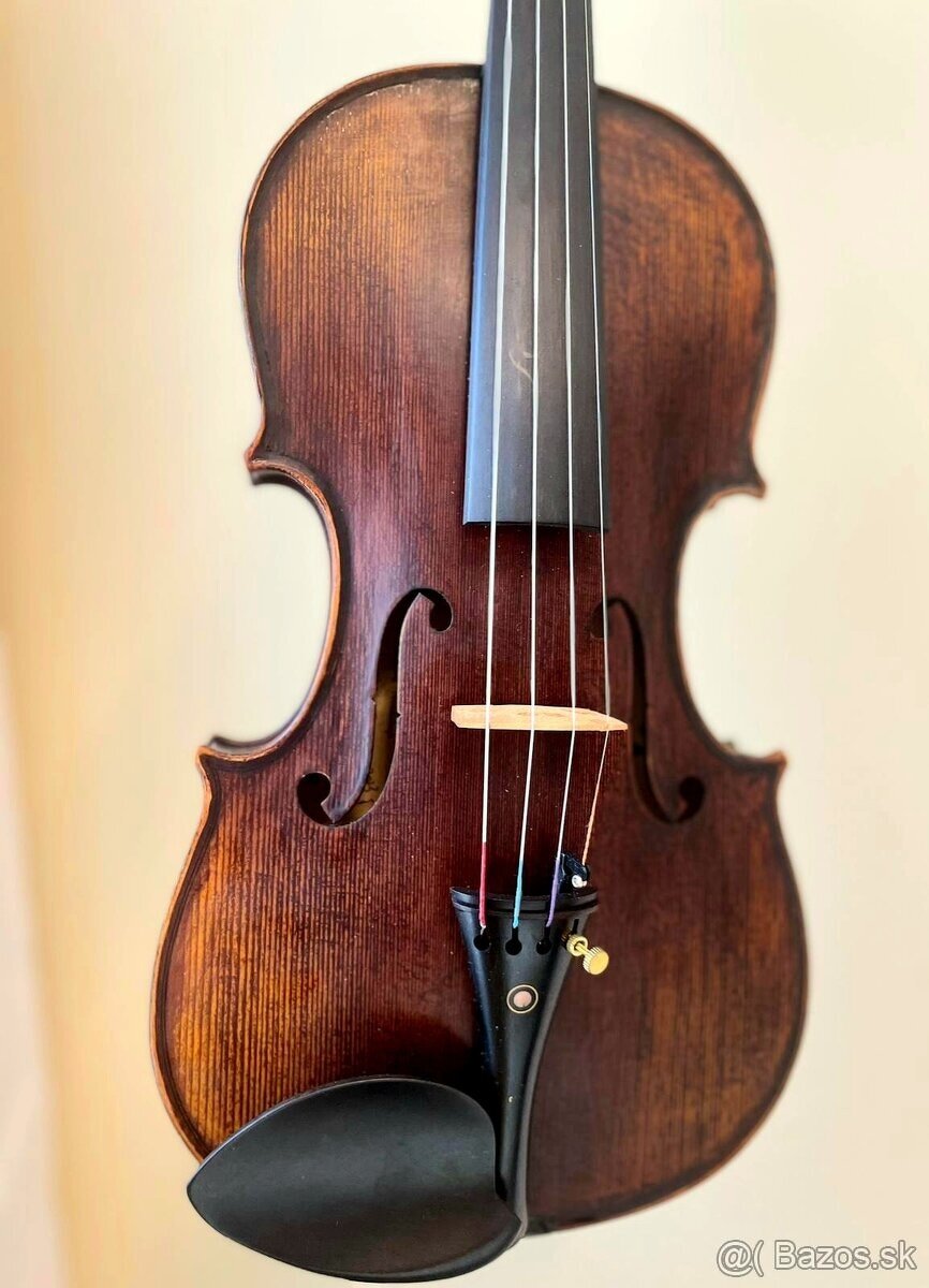 husle 4/4 model Stradivari ( cherry oil) - 9