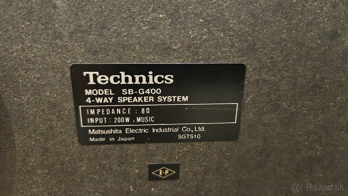 Technics SB-G400 - 9