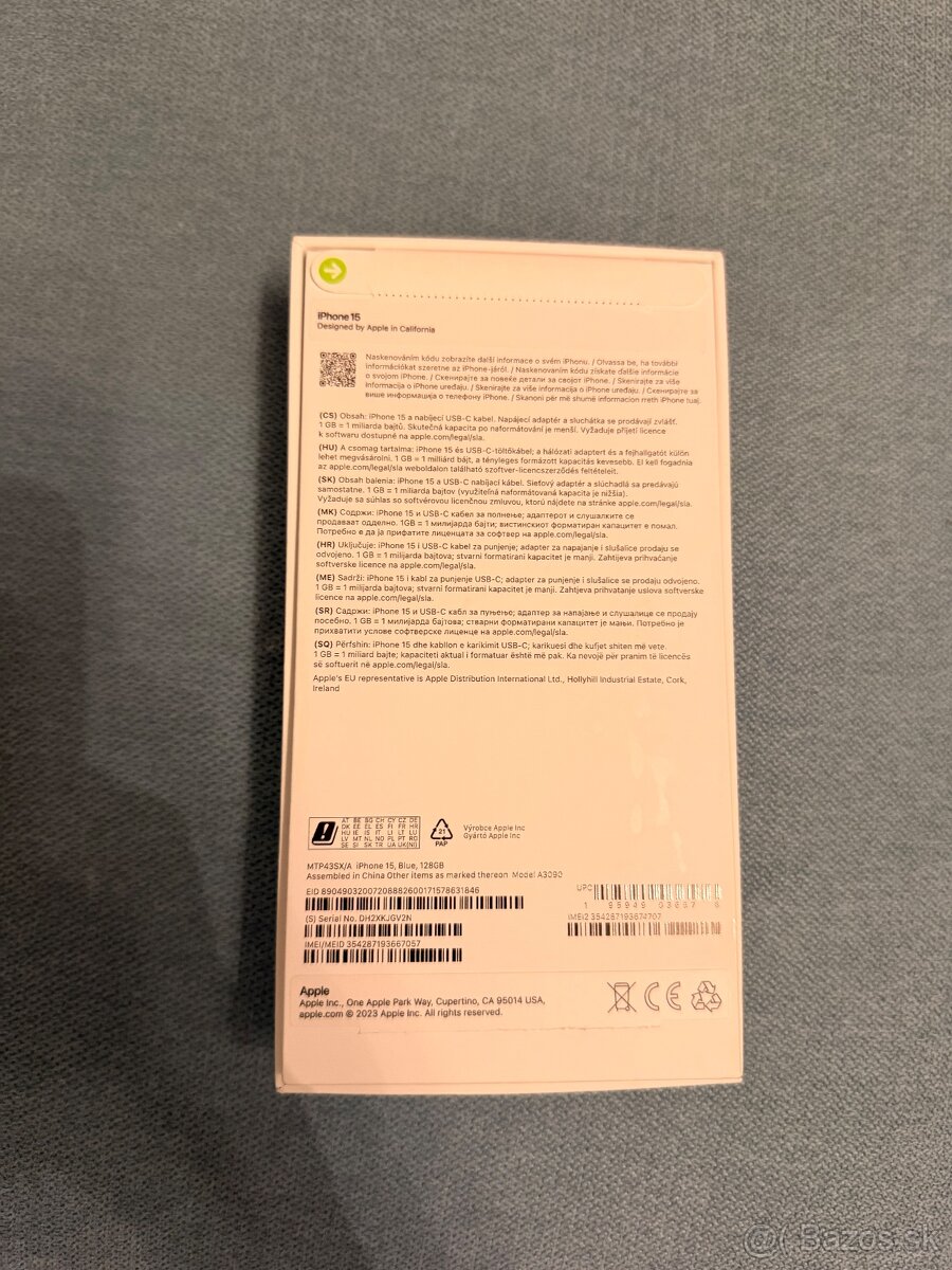 Predám iPhone 15 v super stave - 9