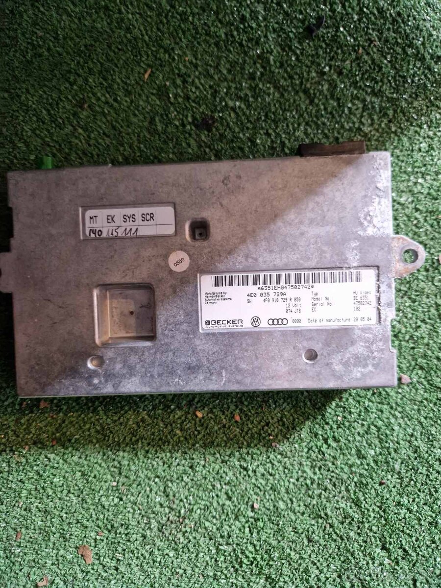 Riadiaca jednotka Audi a6 c6 4f - 9