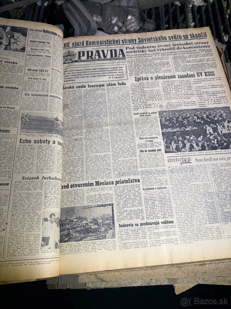 Noviny PRAVDA od 1960 - 9