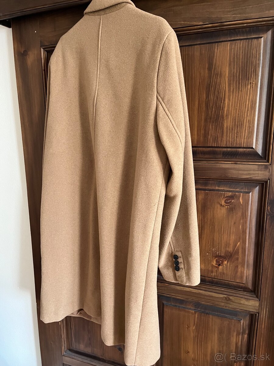 RESERVED Pánsky hnedý kabát XL - 9