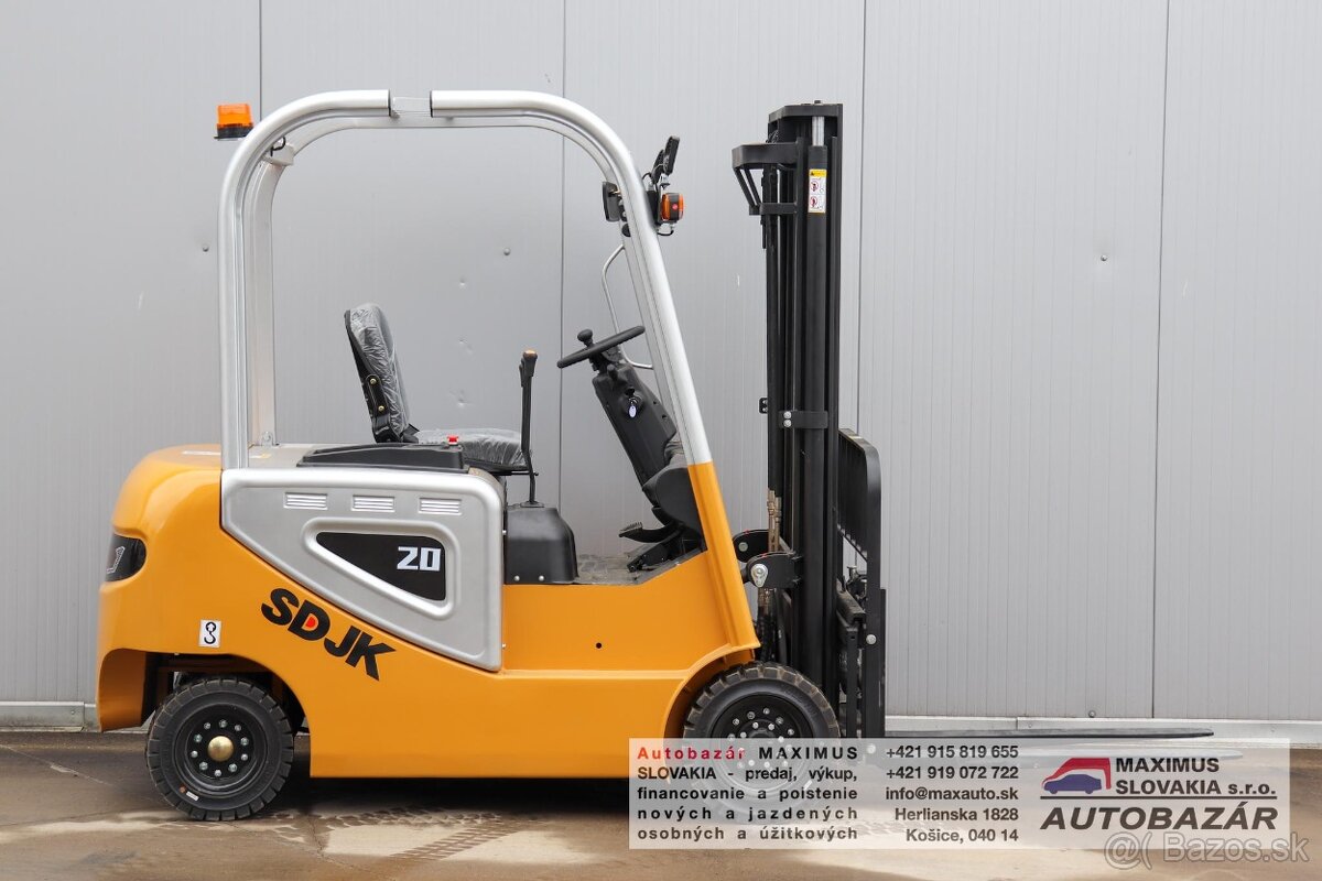 VZV CPD-20 – Elektrický vysokozdvižný vozík - 9