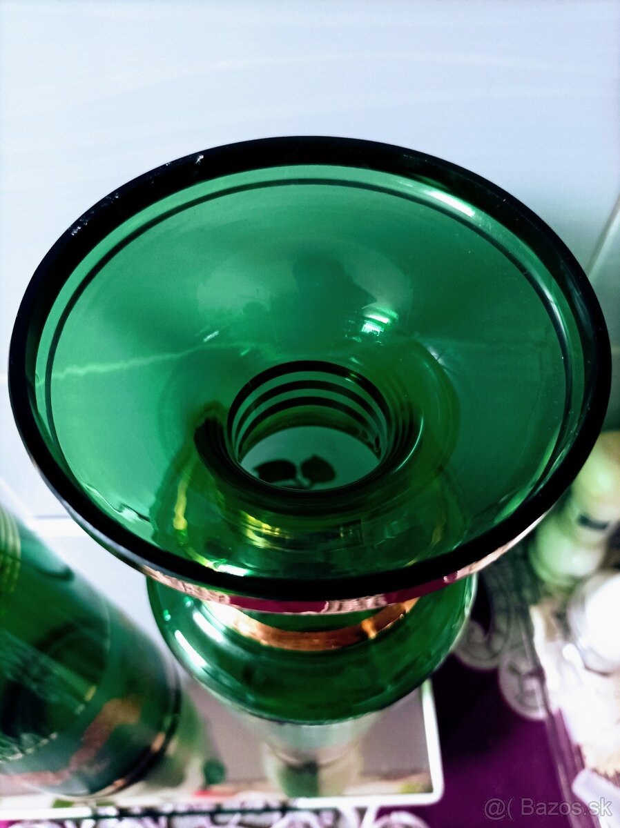 Retro zelené sklo - 9