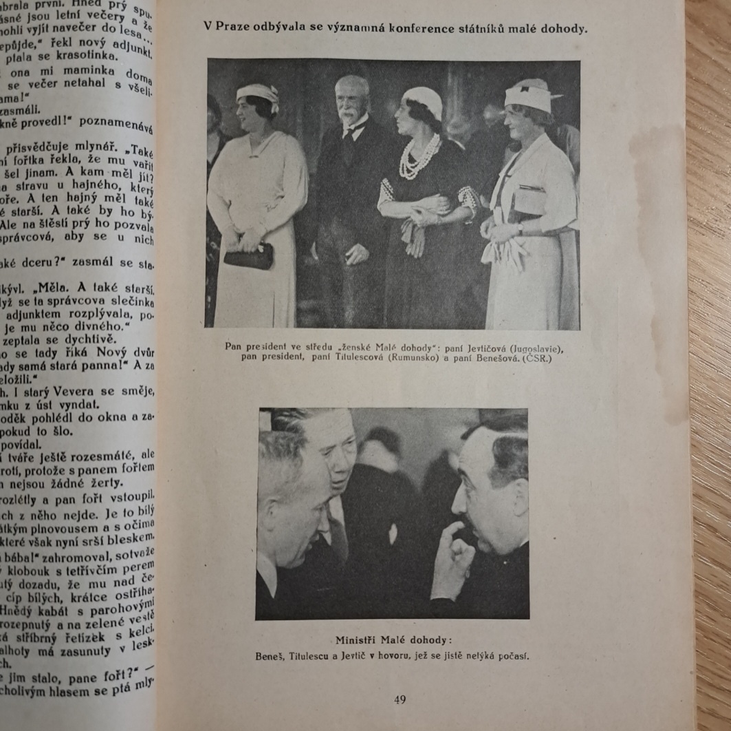 Starožitný milotický kalendár 1934 - 9