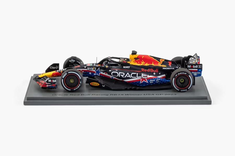 Max Verstappen 2023 Red Bull RB19 USA Austin F1 model 1:43 - 9