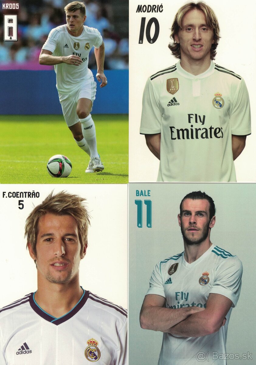 Kartičky futbalistov - Real Madrid - 9