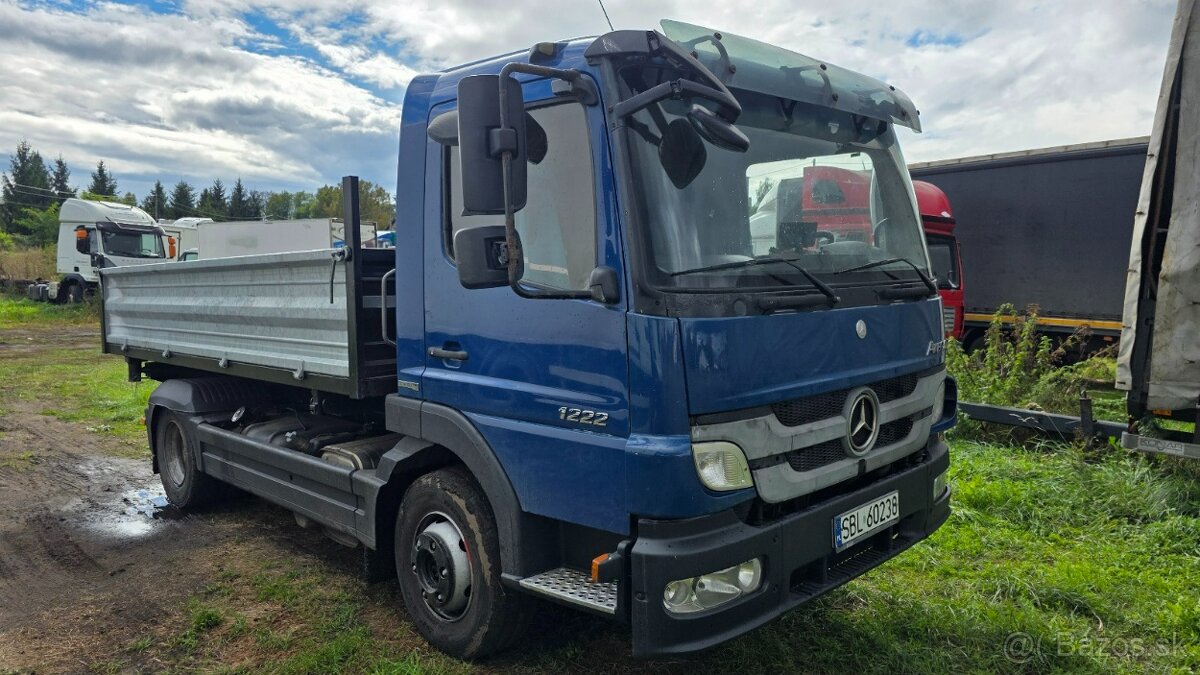 Mercedes Benz Atego 1222 Sklápěč Kiper ve velmi dobrém stavu - 9