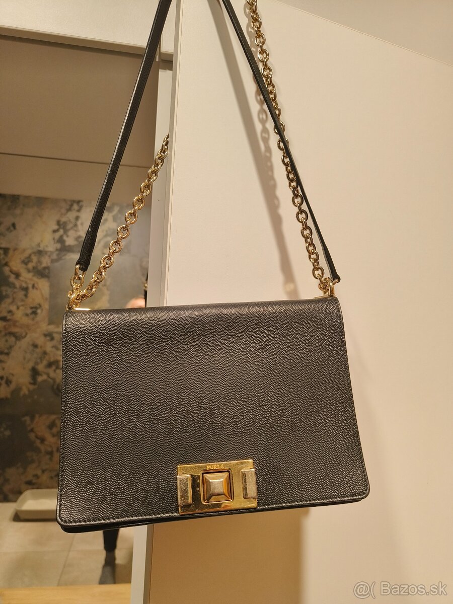 Furla kožená kabelka - 9