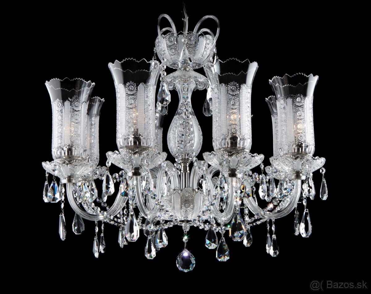 LUSTER - český krištáľ- Exkluzívne - 9