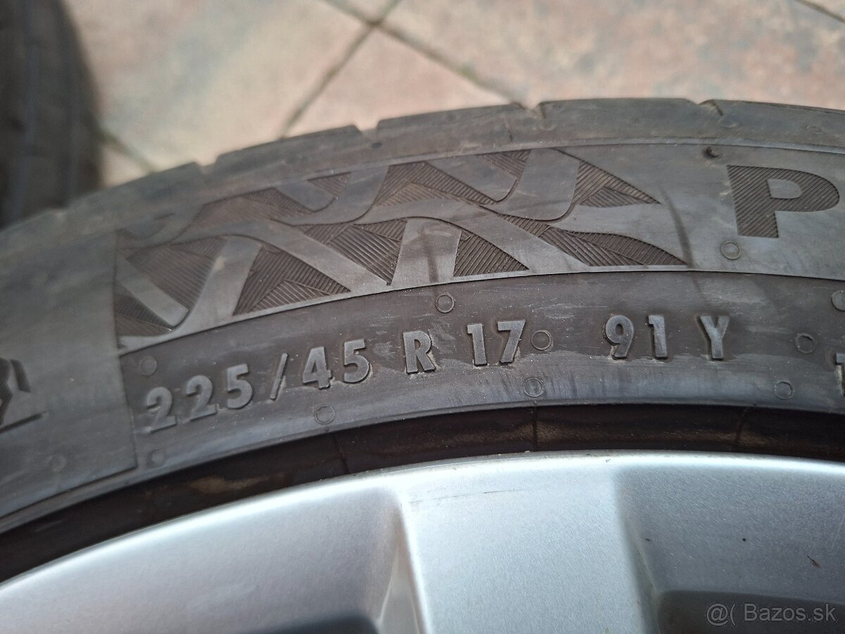 Predám hlinikové disky org.-Vw-Passat B6---R17 - 9