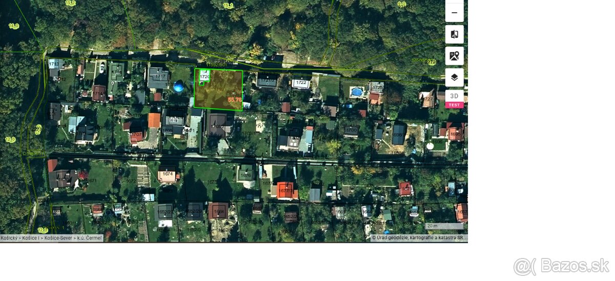 Predám záhradu s chatou - Horný Bankov - 9