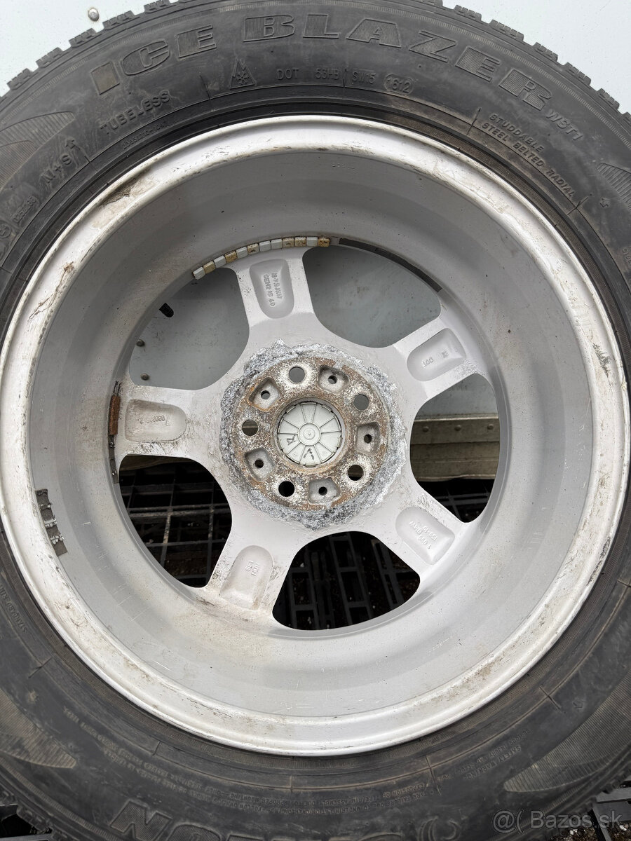 PREDÁM sadu 17" AL disky BMW X5 e53 / Volkswagen Touareg,T5 - 9