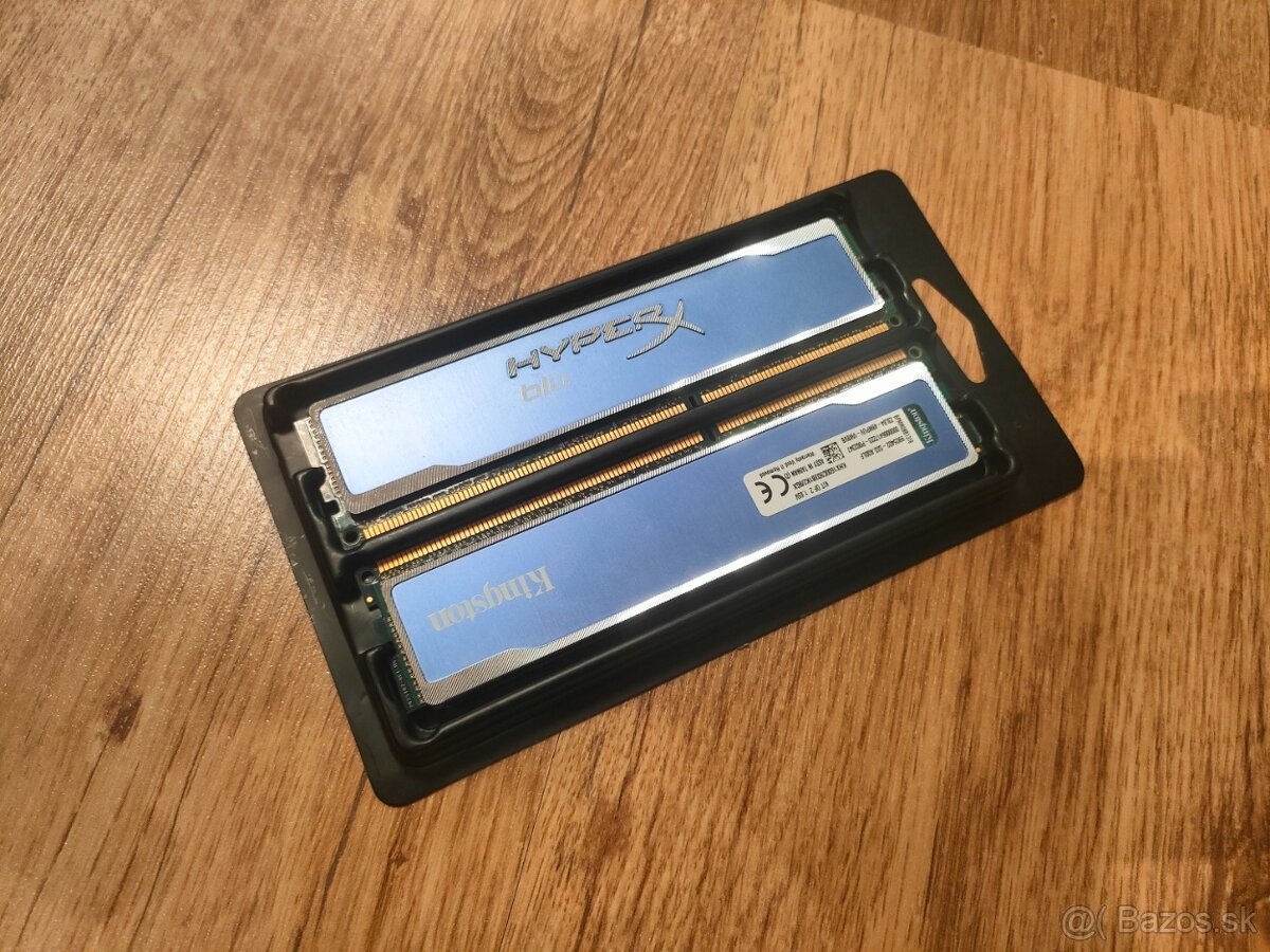Pamäť RAM Kingston 2x 4GB Hyper X - 9