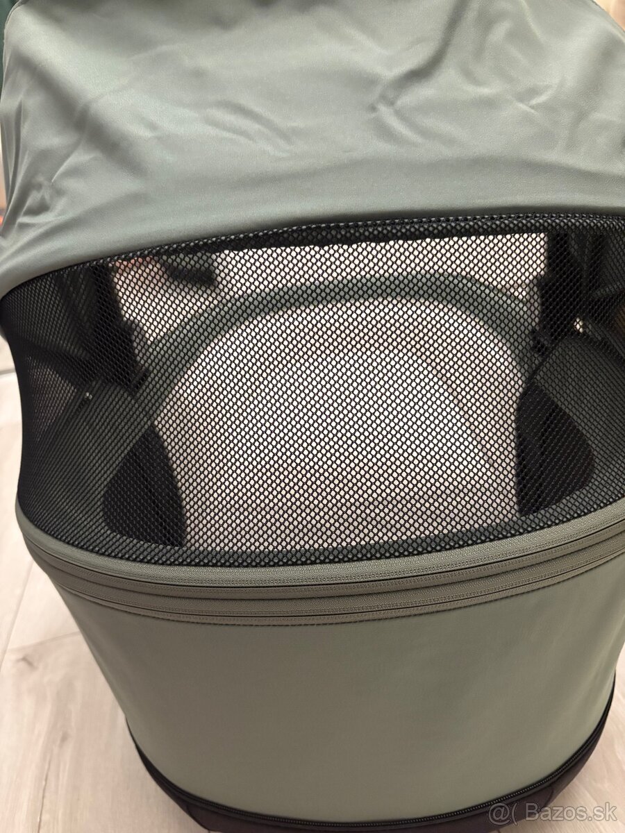 Cybex priam 4.0 lux carry cot vanička leaf green - 9