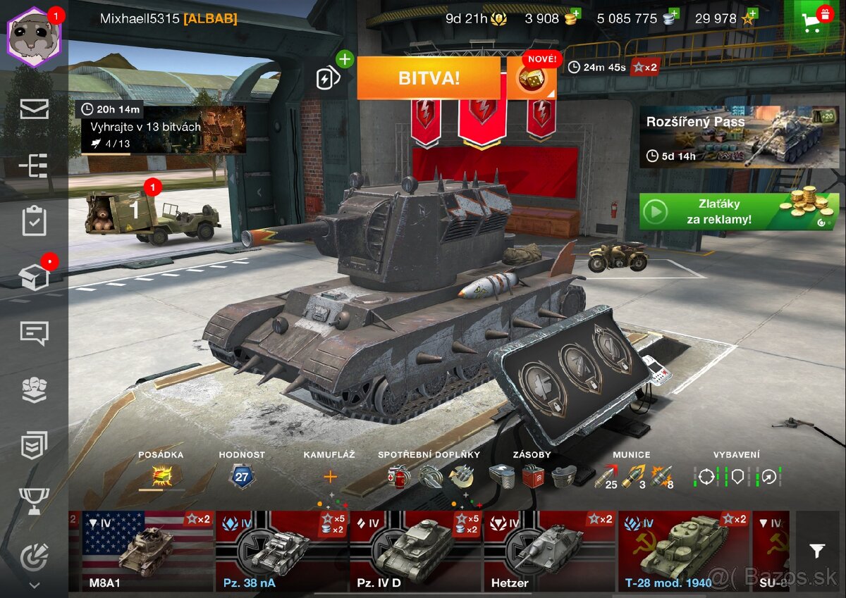 World of Tanks Blitz účet - 9