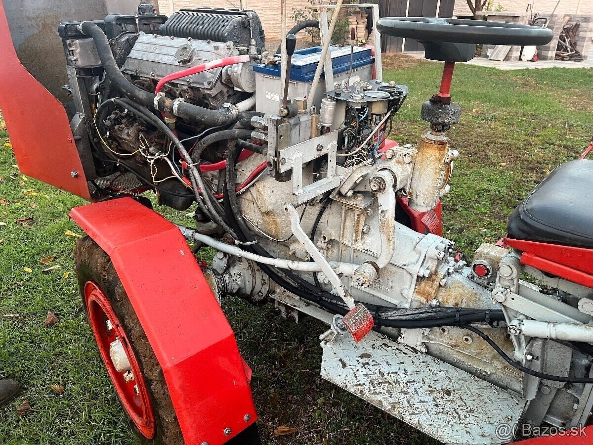 Malotraktor 4X4 Tatra 805 1.7 + kultivator - 9