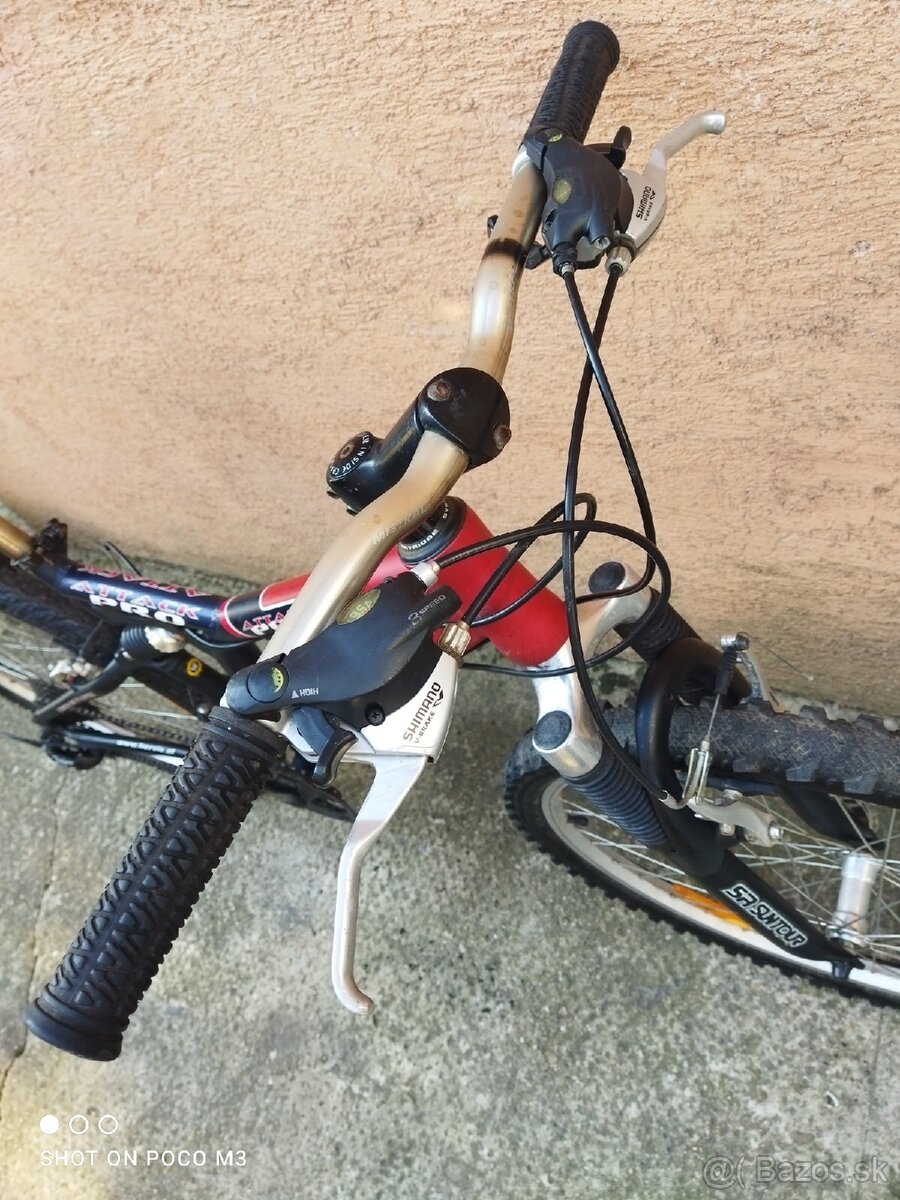 Bicykel horský celoodpruzeny Mistrál attack pro - 9
