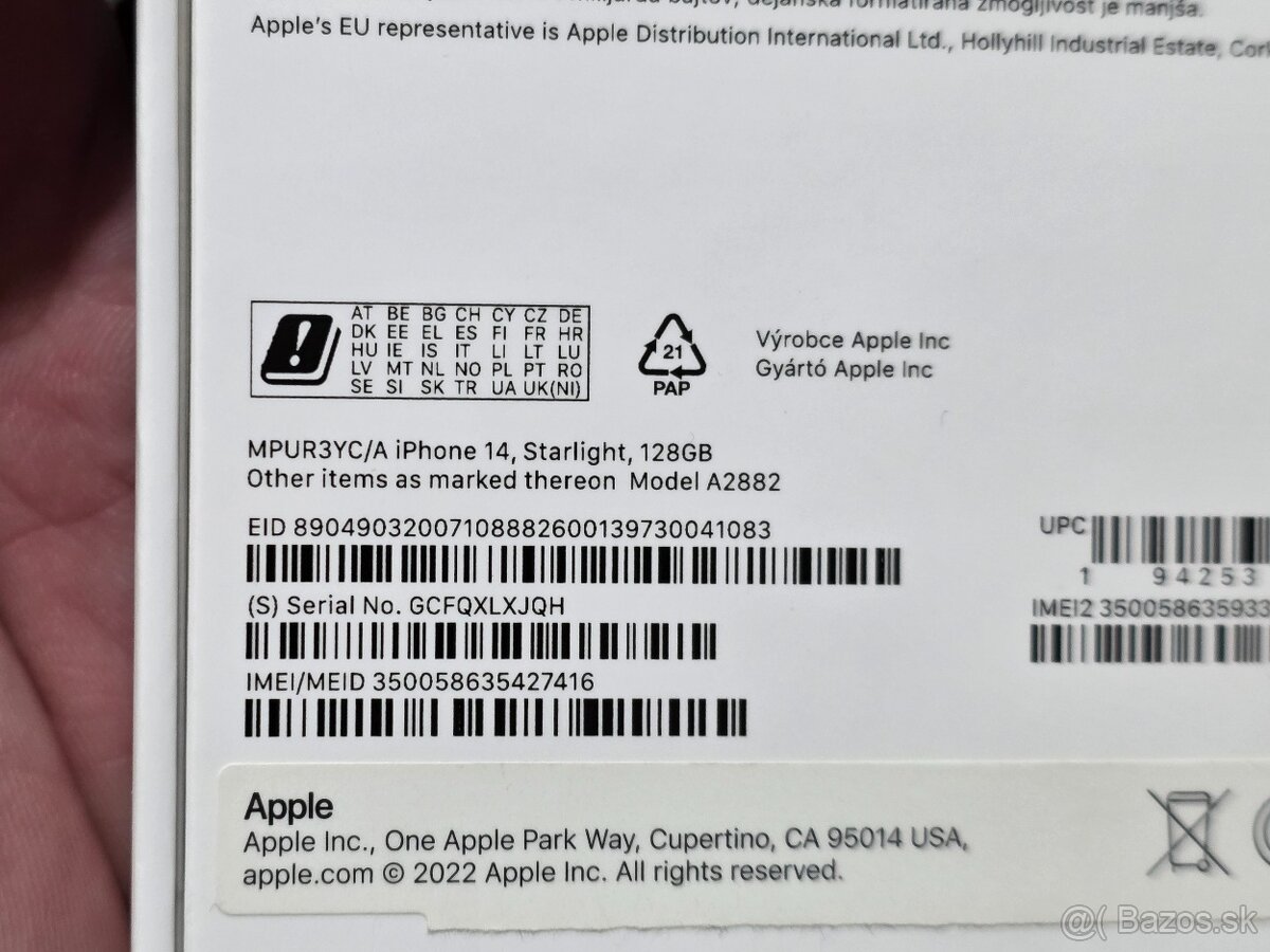 Iphone 14 128GB Starlight - 9