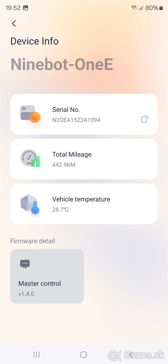 Predám 2ks Segway Ninebot ONE E+ - 9