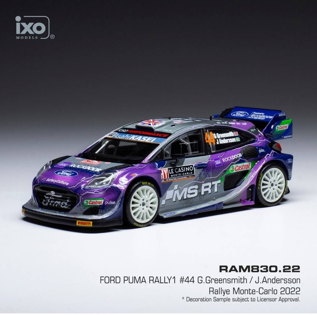 Modely Ford Puma Rally1 1:43 IXO - 9