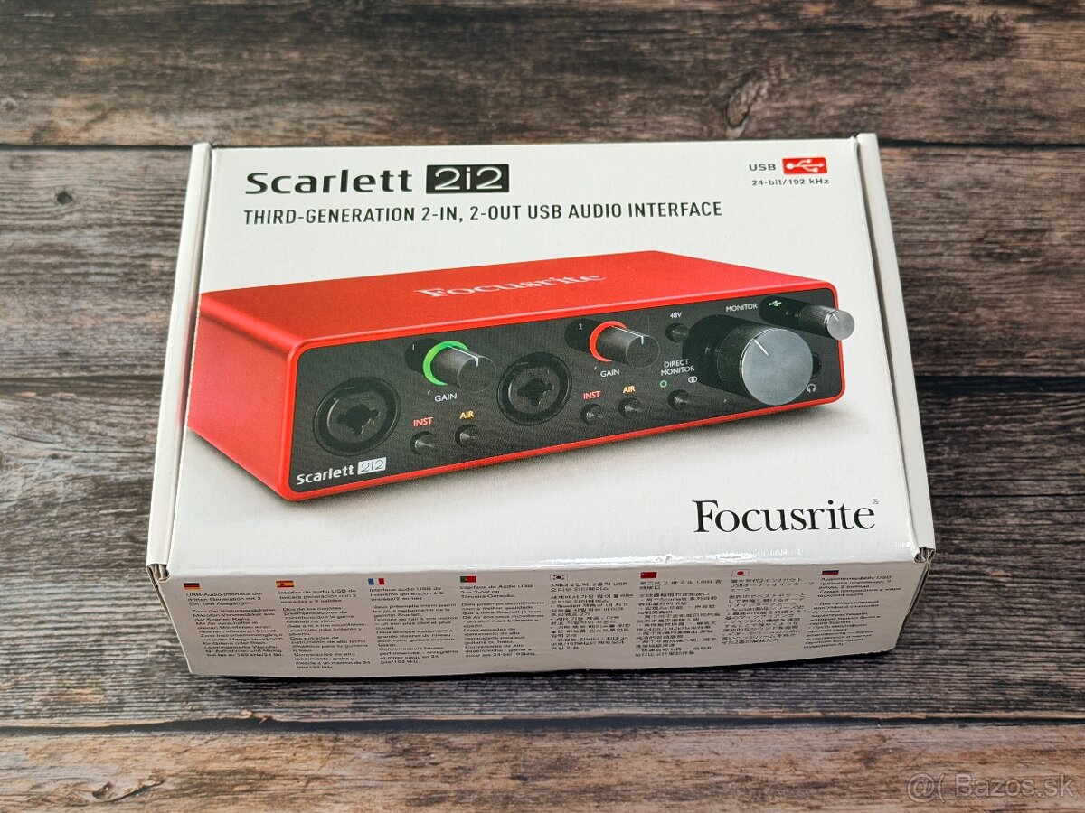 Focusrite Scarlett 2i2 3rd Generation USB - 9